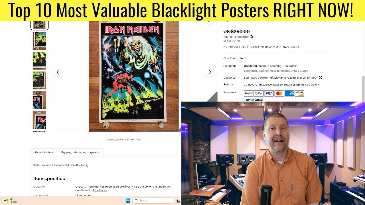 Top 10 Most Valuable Blacklight Posters Right Now