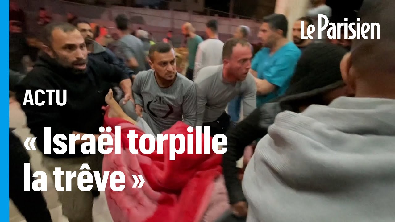 Gaza : plus de 400 morts après des frappes israéliennes