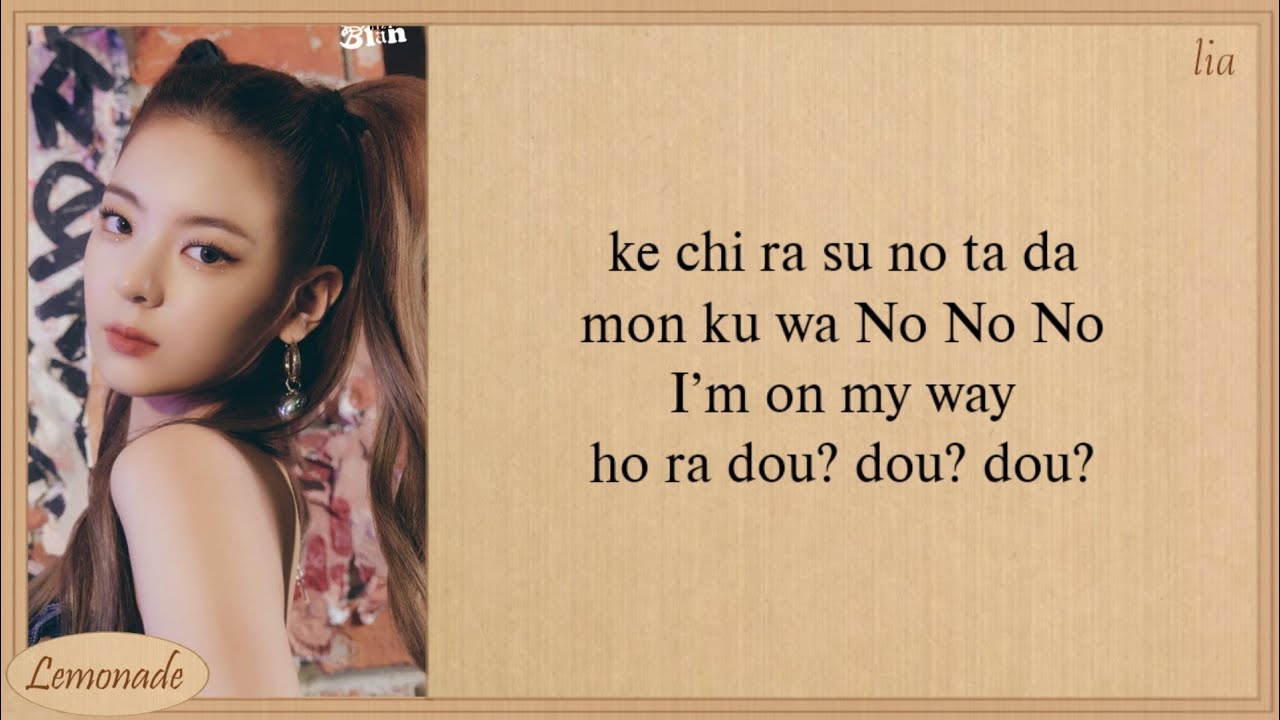 ITZY Blah Blah Blah Easy Lyrics