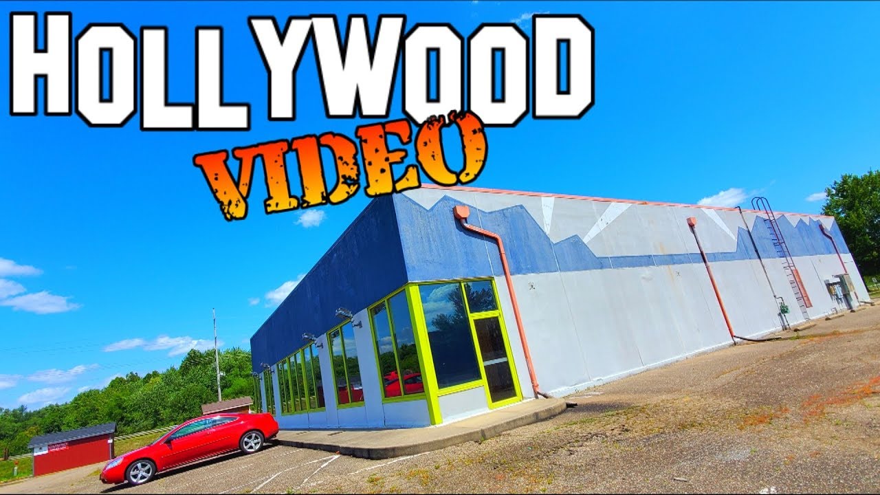 HOLLYWOOD VIDEO with HILLS & SPOTLIGHTS ! New Towne Mall New Philadelphia Ohio