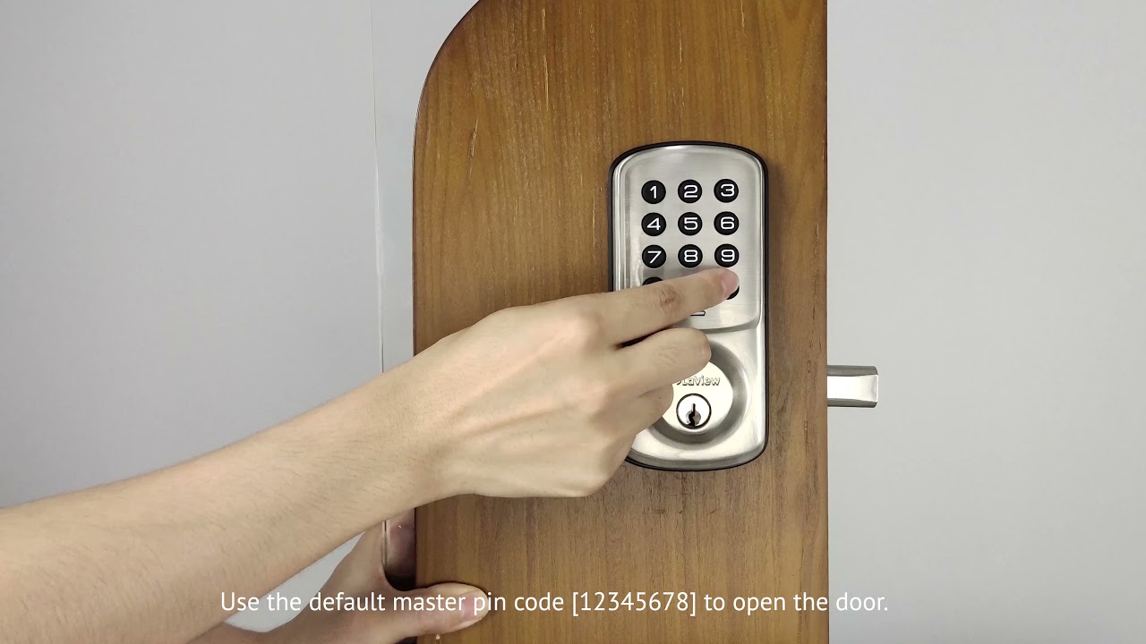 LaView LV01 Smart Lock Installation & Progamming Instructions