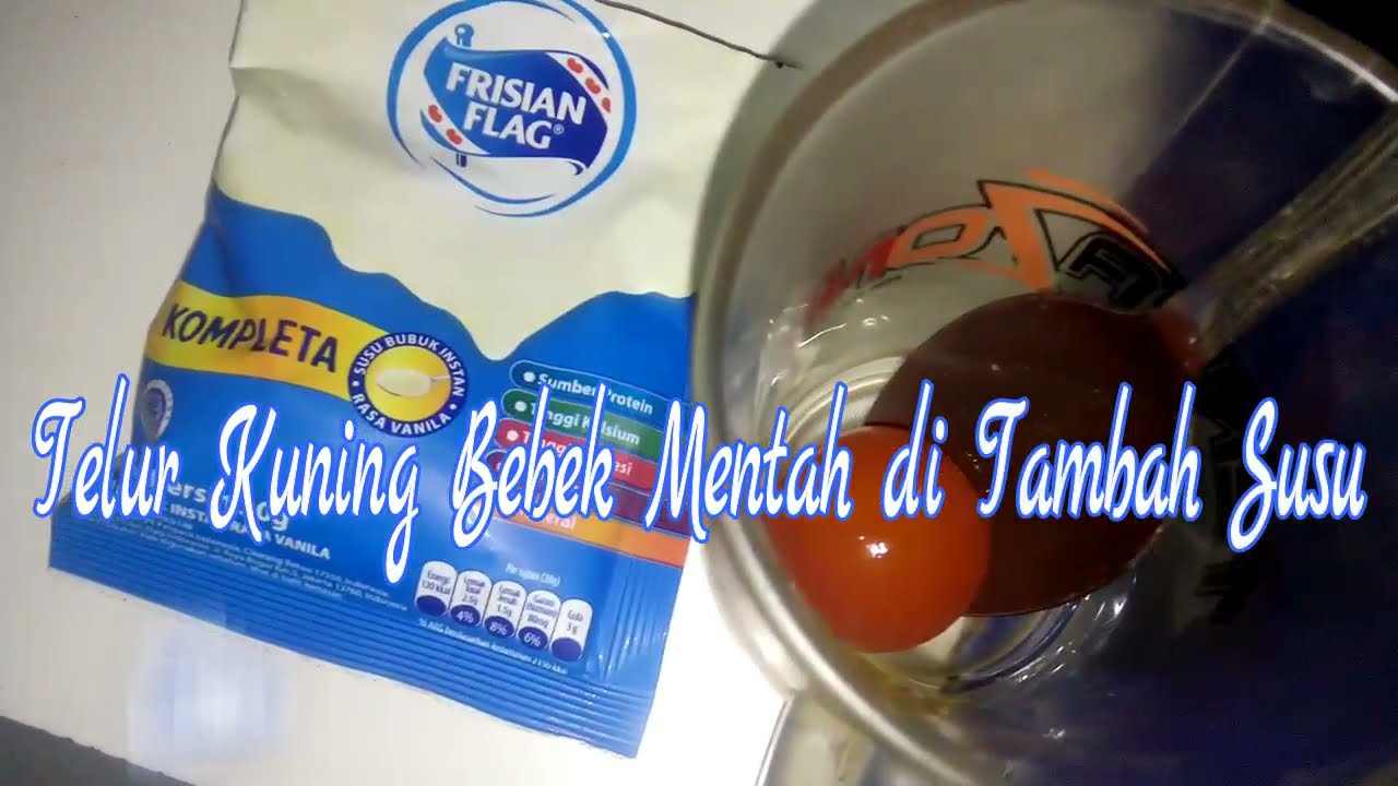 Telur Kuning Bebek Mentah Ditambah Susu Bisa Jadi Jamu Penambah Stamina Pria
