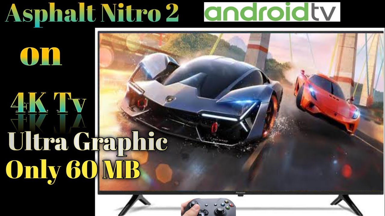 Asphalt Nitro 2 Game On Motorola Tv With Gampad | Offline | Android TV