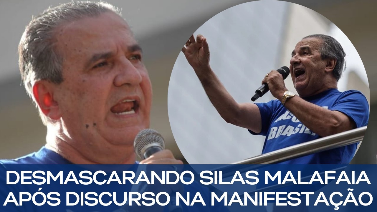 DESMASCARANDO SILAS MALAFAIA APÓS DISCURSO NA MANIFESTAÇÃO