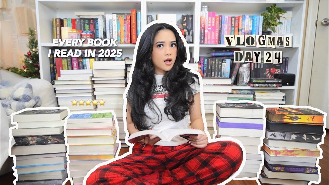 Рецензирую каждую прочитанную мной в этом году (2025) 📚 vlogmas день 24
