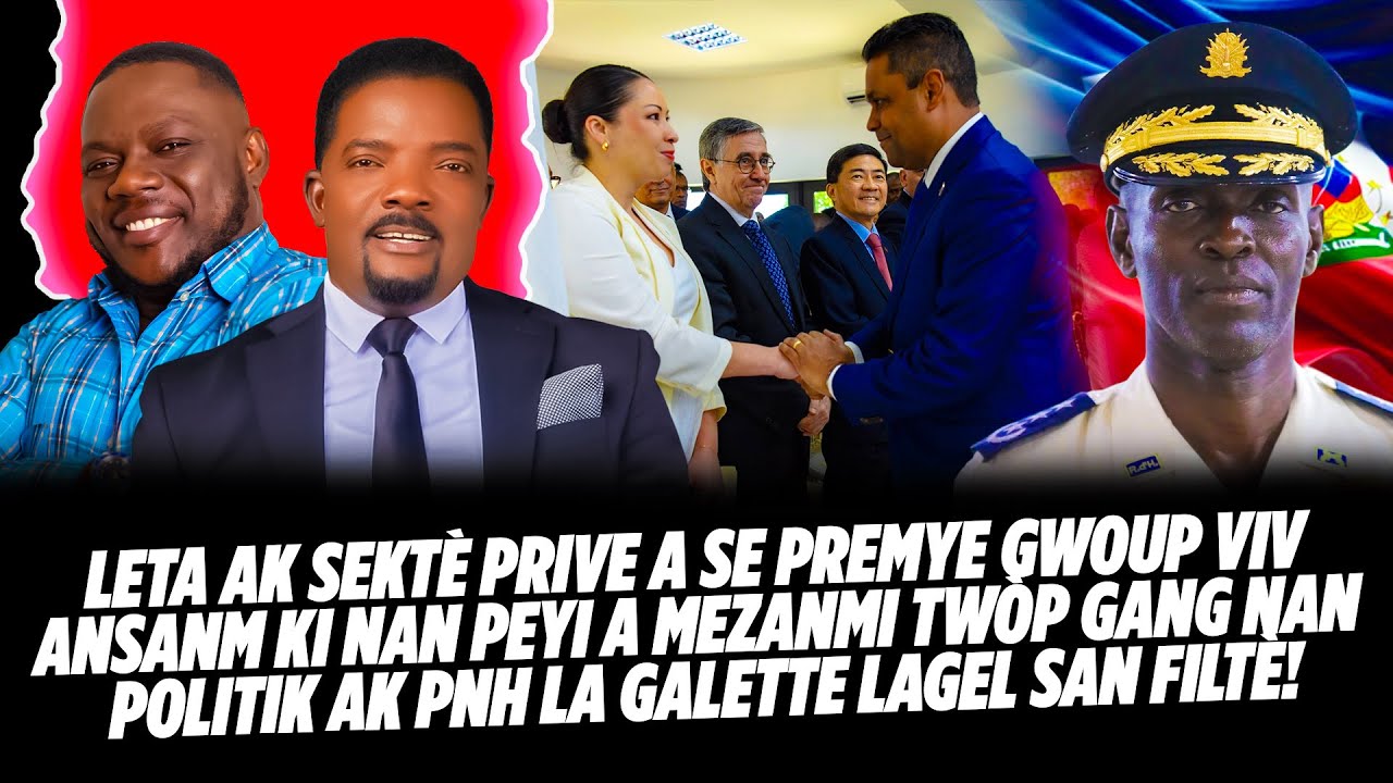 LETA AK SEKTÈ PRIVE A SE PREMYE GWOUP VIV ANSANM KI NAN PEYI A MEZANMI TWÒP GANG NAN POLITIK AK PN