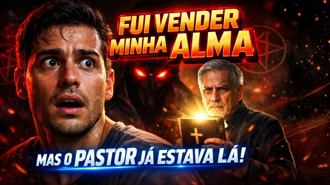 FUI NA ENCRUZILHADA VENDER MINHA ALMA PARA FICAR RICO...MAS O PASTOR DA IGREJA JÁ ESTAVA LÁ