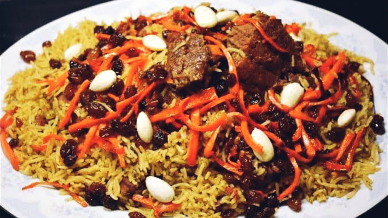 Uzbek paluw | the best and tastiest Afghan food