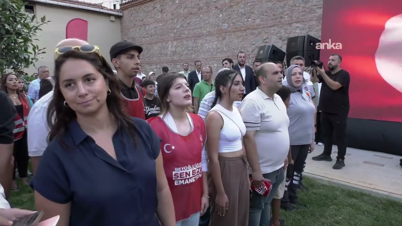 Gözaltındaki Beyoğlu Belediye Başkanı İnan Güney'in Baruthane Yaşam Vadisi projesi açıldı