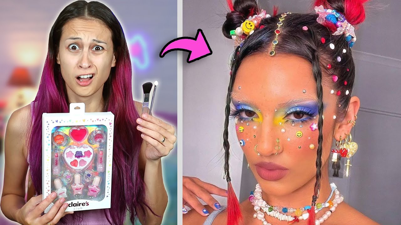KAN IK DEZE LOOK NAMAKEN MET ALLEEN MAAR KINDER MAKE-UP?