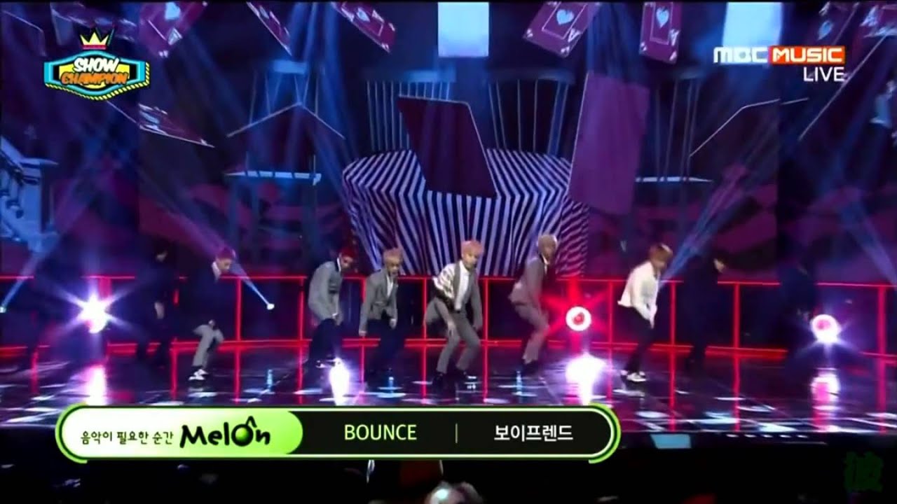 [HD]150311 Boyfriend (보이프렌드) Lost Memory + BOUNCE Comeback on  show champion