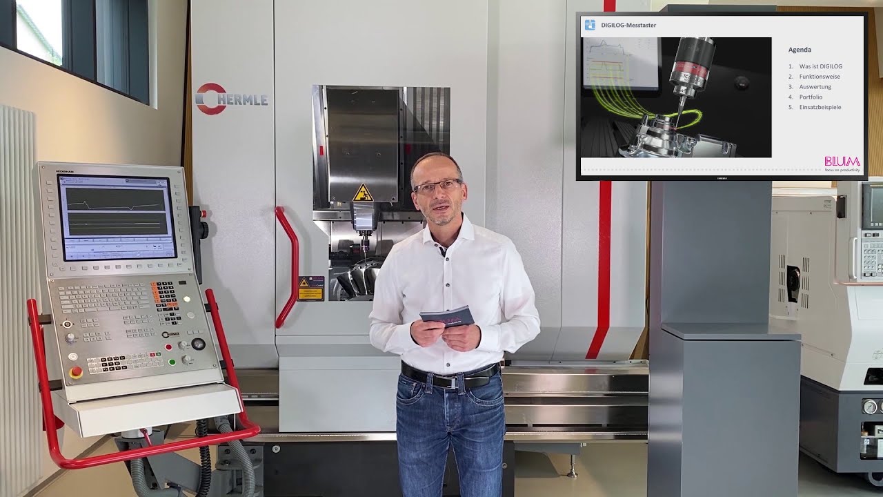 Scanning workpiece measurement in machining centers | TECH-TALK online | Blum-Novotest