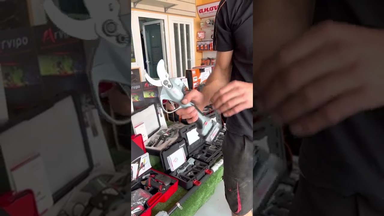 Tijeras de poda arvipo, en zafra moto sport
