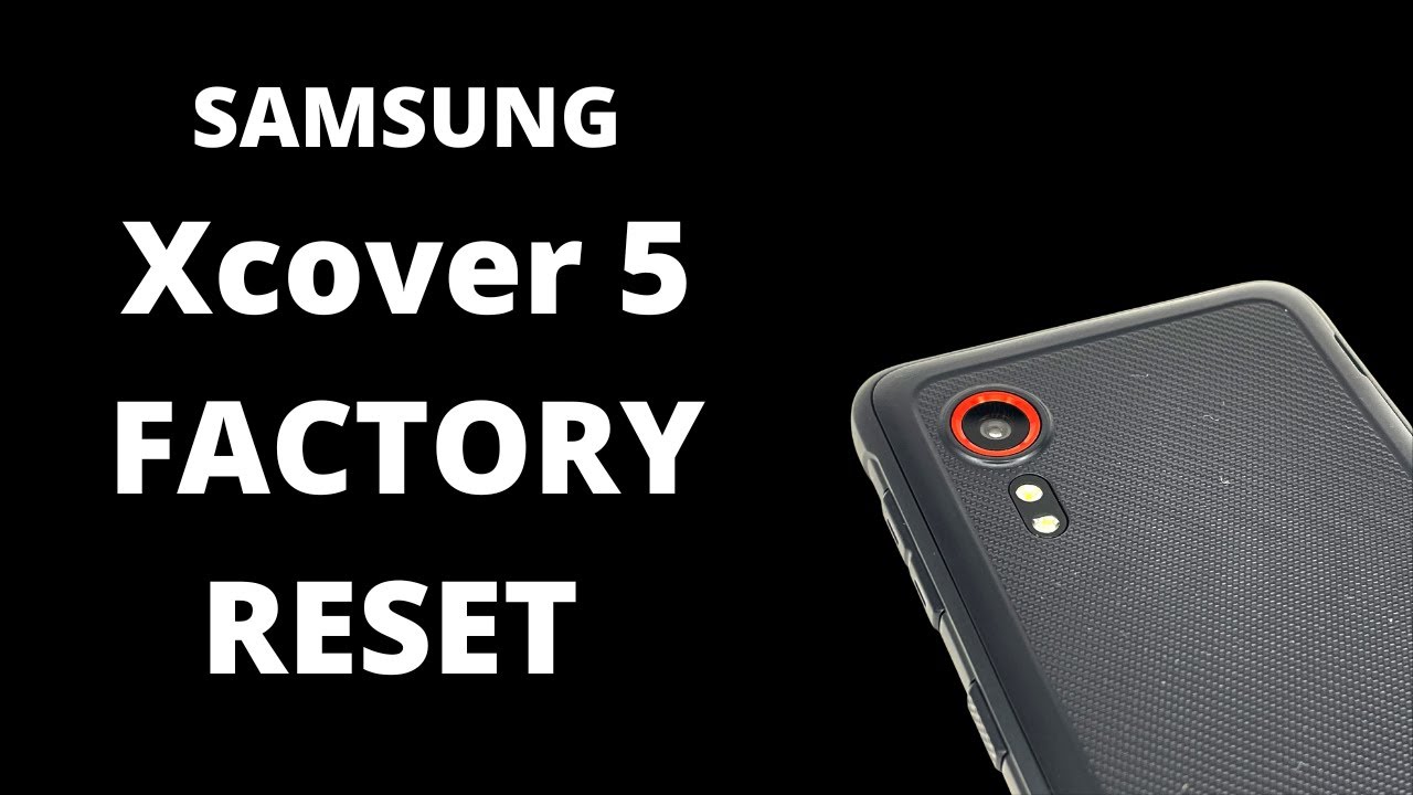 Как сбросить настройки Samsung Xcover5 до заводских, если вы забыли PIN-код блокировки экрана