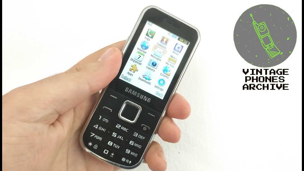 Samsung GT-C3530 Mobile phone menu browse, ringtones, games, wallpapers