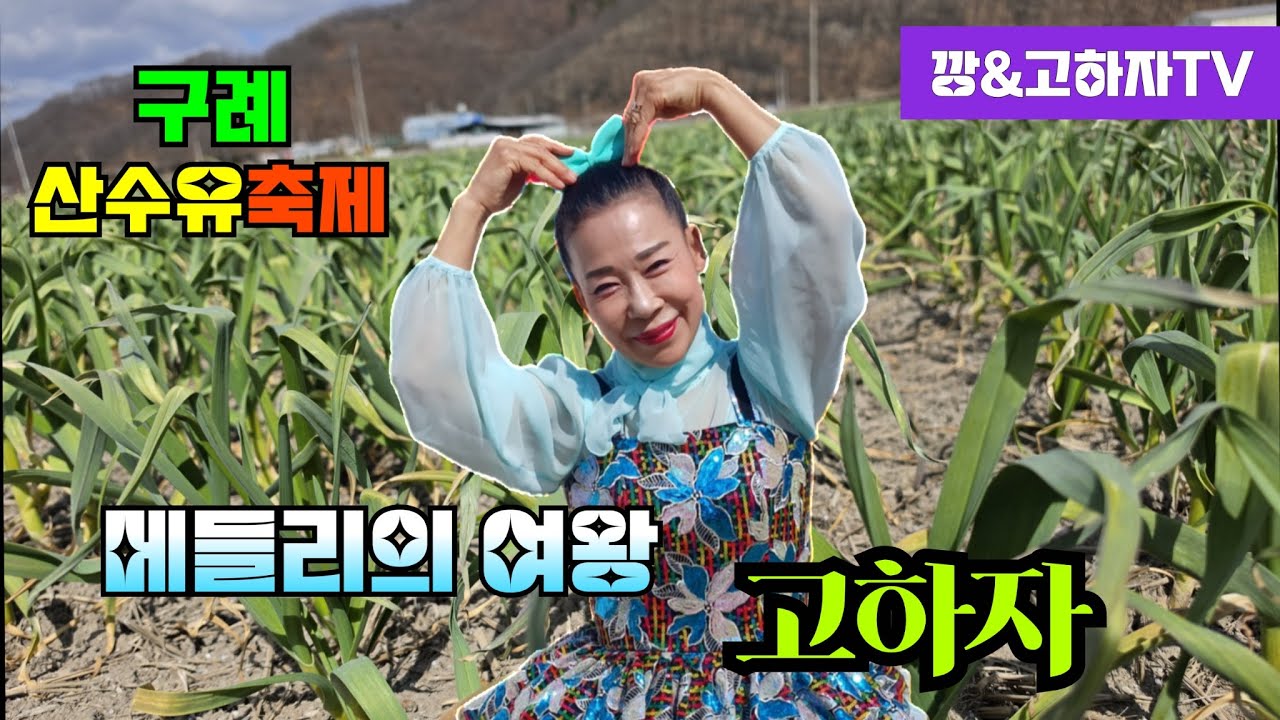 깡&고하자TV # 2026년 3월13일 금요일2부 # 구례 산수유꽃 축제 메들리의여왕 고하자님 실시간 방송