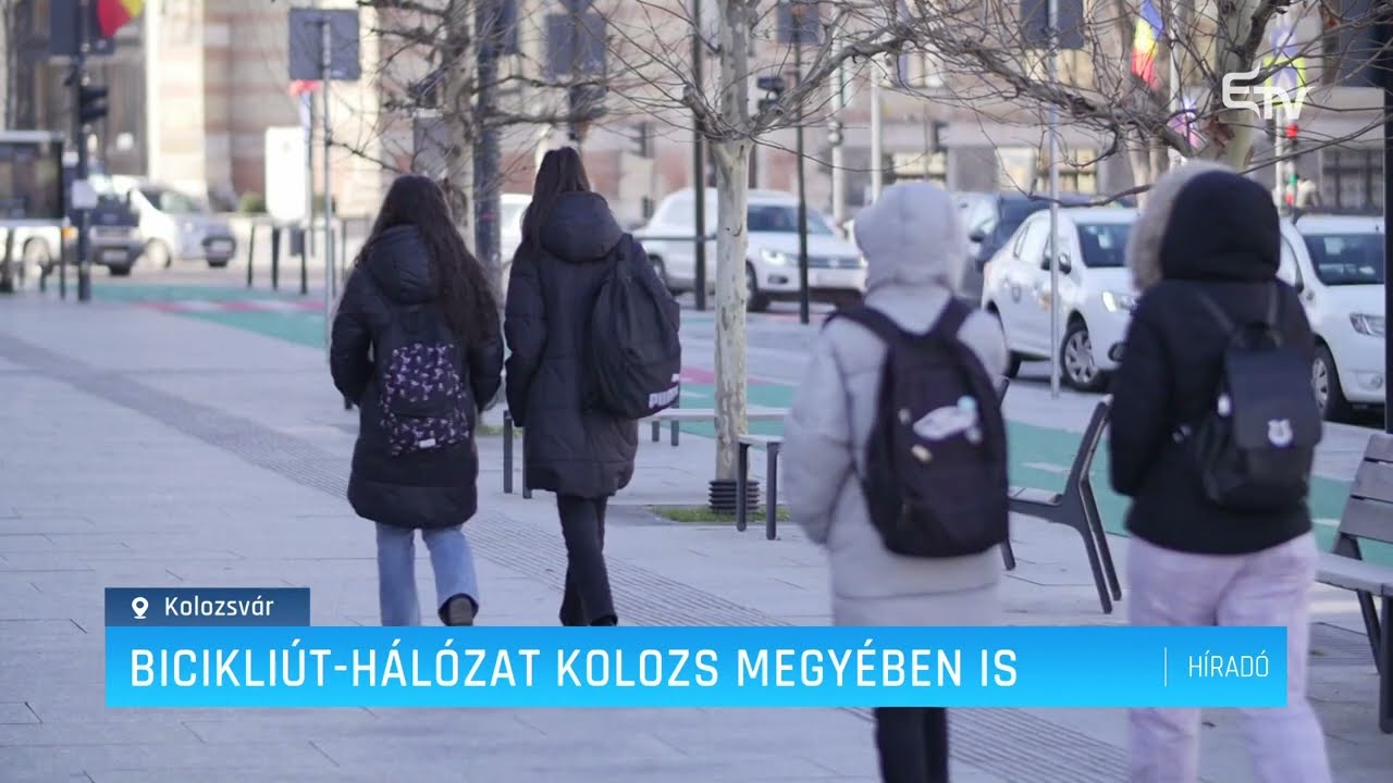 Region&aacute;lis bicikli&uacute;t-h&aacute;l&oacute;zat Kolozs megy&eacute;ben is &ndash; Erd&eacute;lyi Magyar Telev&iacute;zi&oacute;