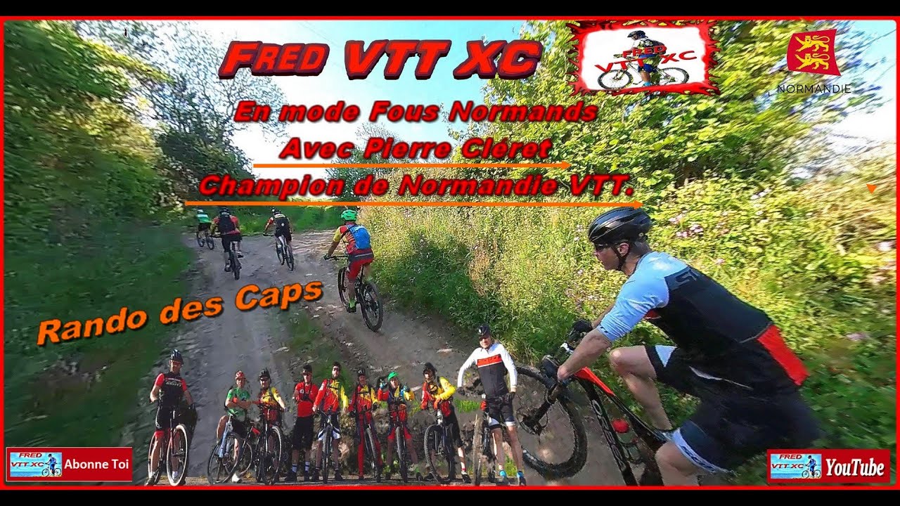 VTT XC en mode Fous Normands avec Pierre Cl&eacute;ret, champion de Normandie VTT
