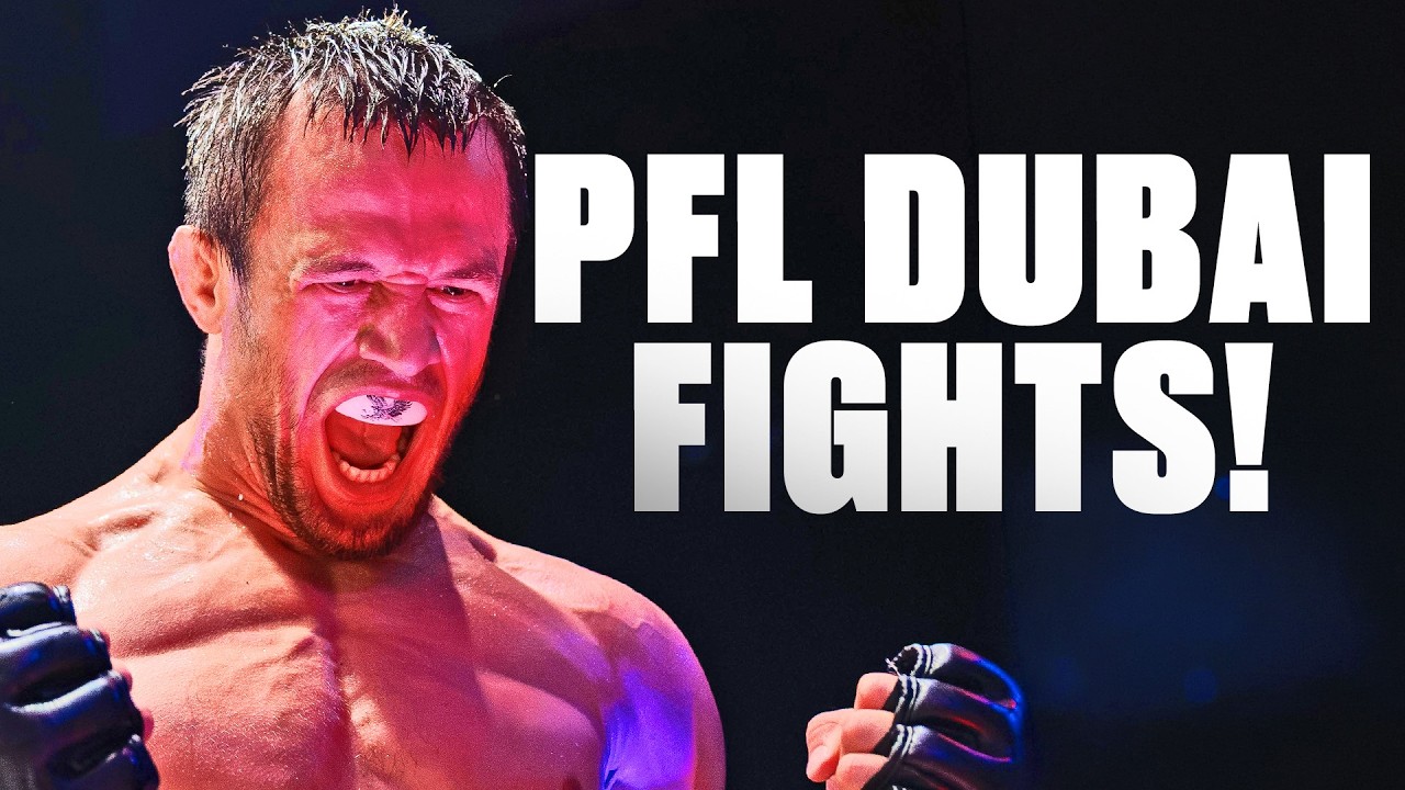 Most BRUTAL Fights From PFL Dubai! | Feat. Nurmagomedov, Magomedov, Rahmani!