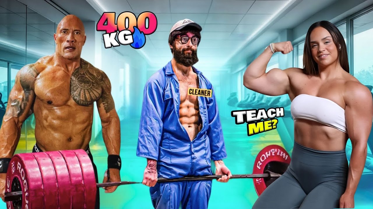 ANATOLY Uses 32kg Mop in the Gym | Nobody Cared… Until He Became the Star of the Show 🌟