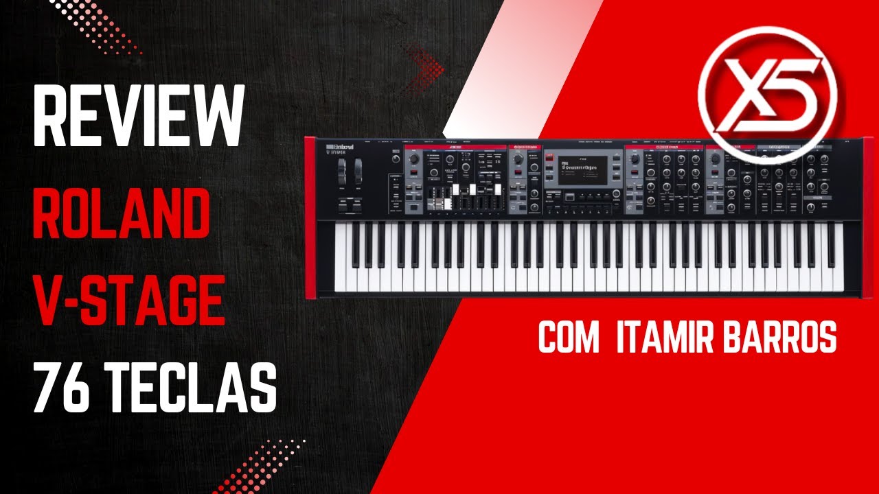 TUDO O QUE VOCÊ PRECISA SABER SOBRE O ROLAND V-STAGE por Itamir Barros