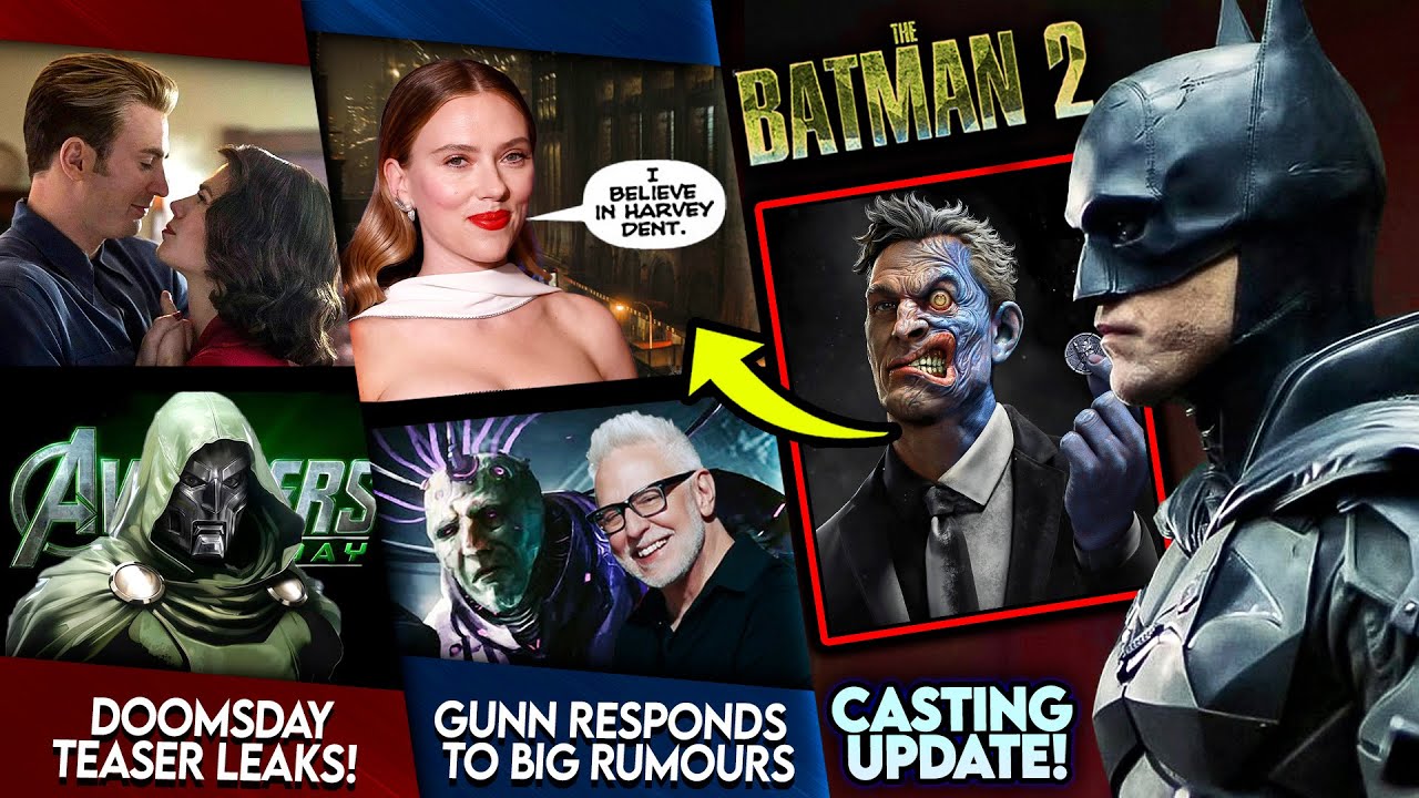 THE BATMAN 2 Big CASTING Updates, Avengers Doomsday Teasers & Gunn Talks BRAINIAC Rumours!