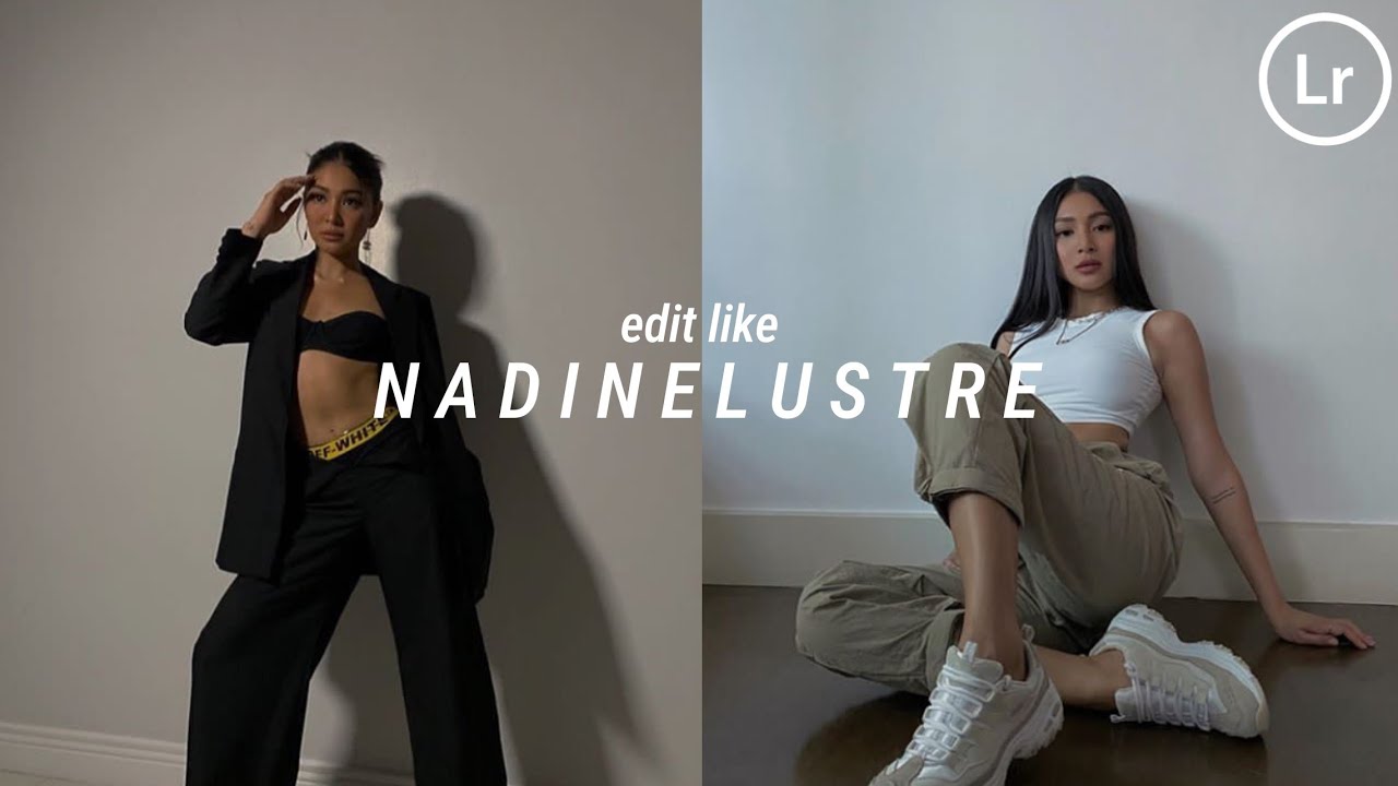 Nadine Lustre @nadine preset | Free Lightroom Mobile Presets Free DNG 2020