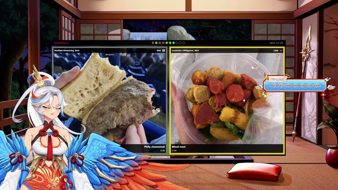 🔥🐦 Scrandle while I eat!【Dormant Phoenix Vtuber】Aiming for 200 follows!
