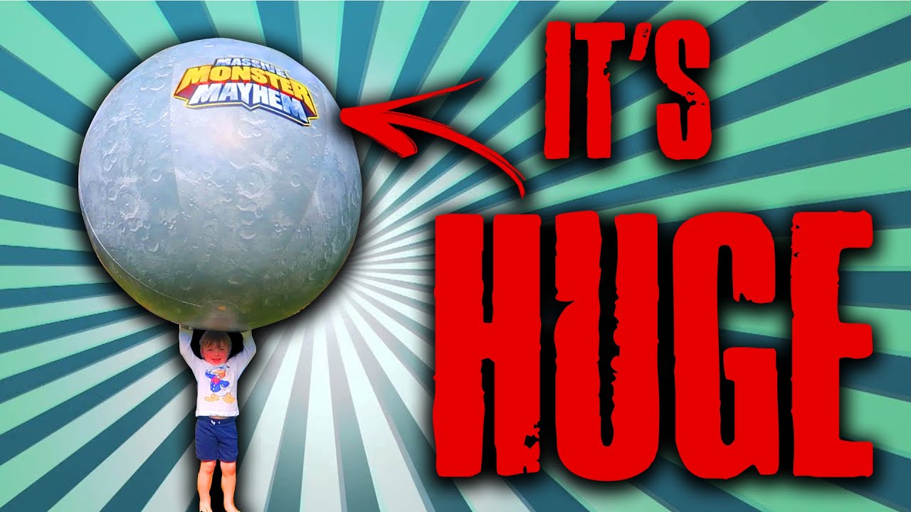Massive Moon Ball by Massive Monster Mayhem | Toy review Tuesday