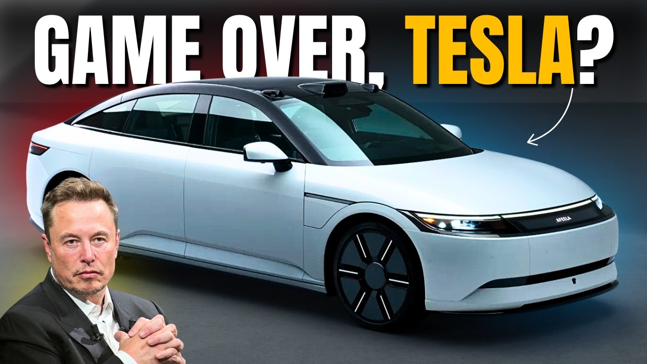 2026 AFEELA 1: Электромобиль Sony и Honda, который может уничтожить индустрию электромобилей!