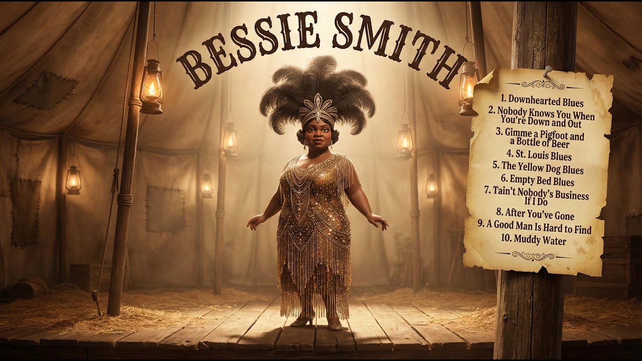 Bessie Smith: The Empress' Tent (1920s Blues) #bessiesmith #bluesmusic #toplists
