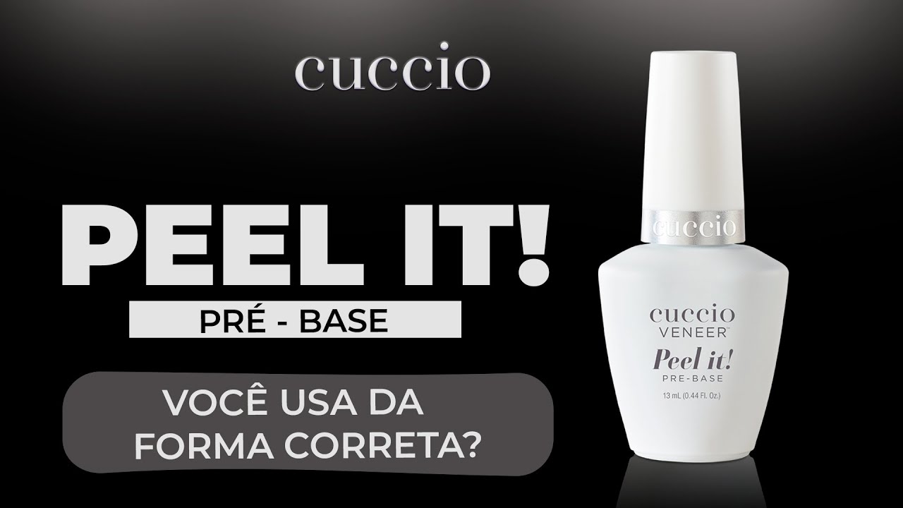 Peel it 13ml - A Pré-Base da Cuccio