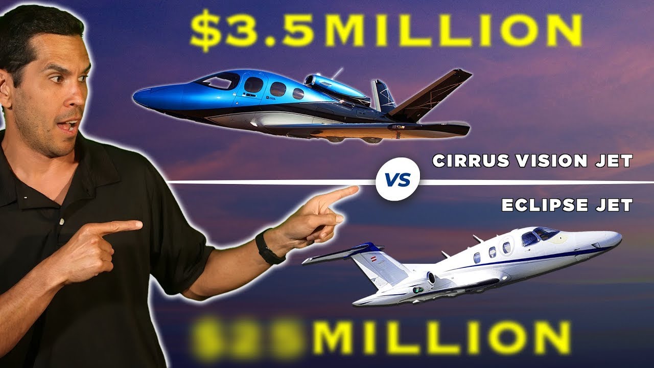 CIRRUS VISION JET или ECLIPSE JET: что купить?
