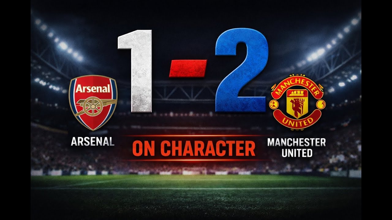 Aerial Mistake. Arsenal vs Manchester United FC 25 PS #Football #FullMatch #Arsenal #MU