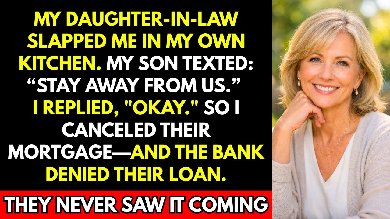 My DIL Slapped Me in My Own Kitchen and Broke My Wrist. My Son Texted: “Stay Away From Us.