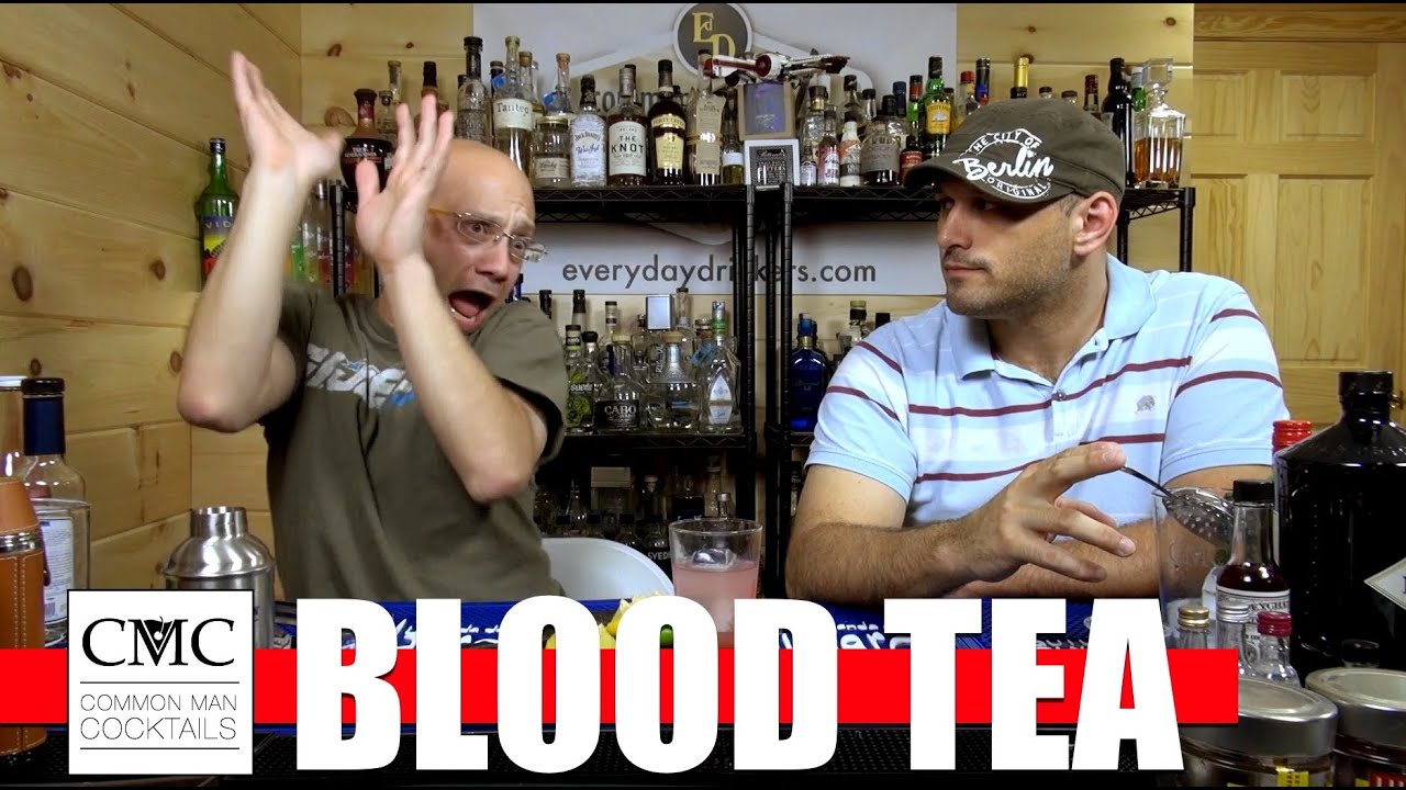 Blood Tea Cocktail, A Twist On The Long Island Iced Tea?