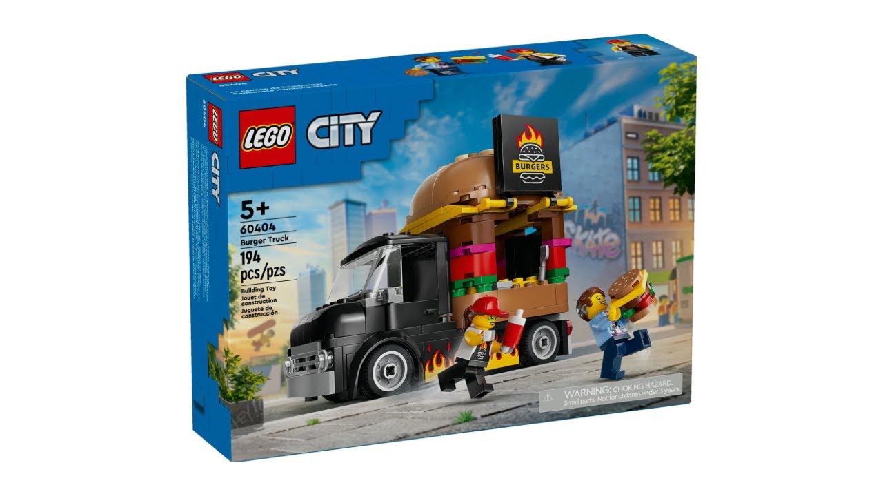Lego City: Burger Truck (60404) - Build & Review