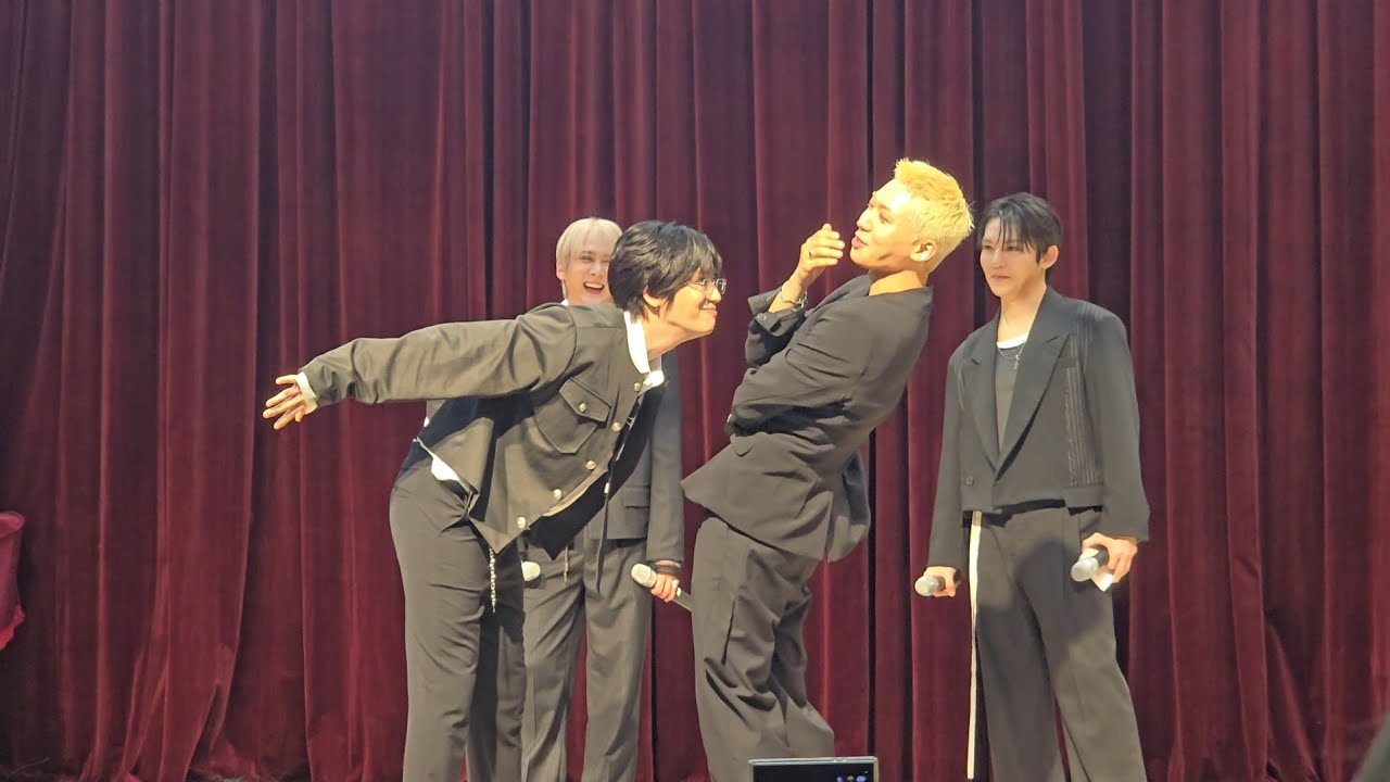 틴탑 미니팬미팅 Q&A 게임 선물추첨 소감 포토타임 250831