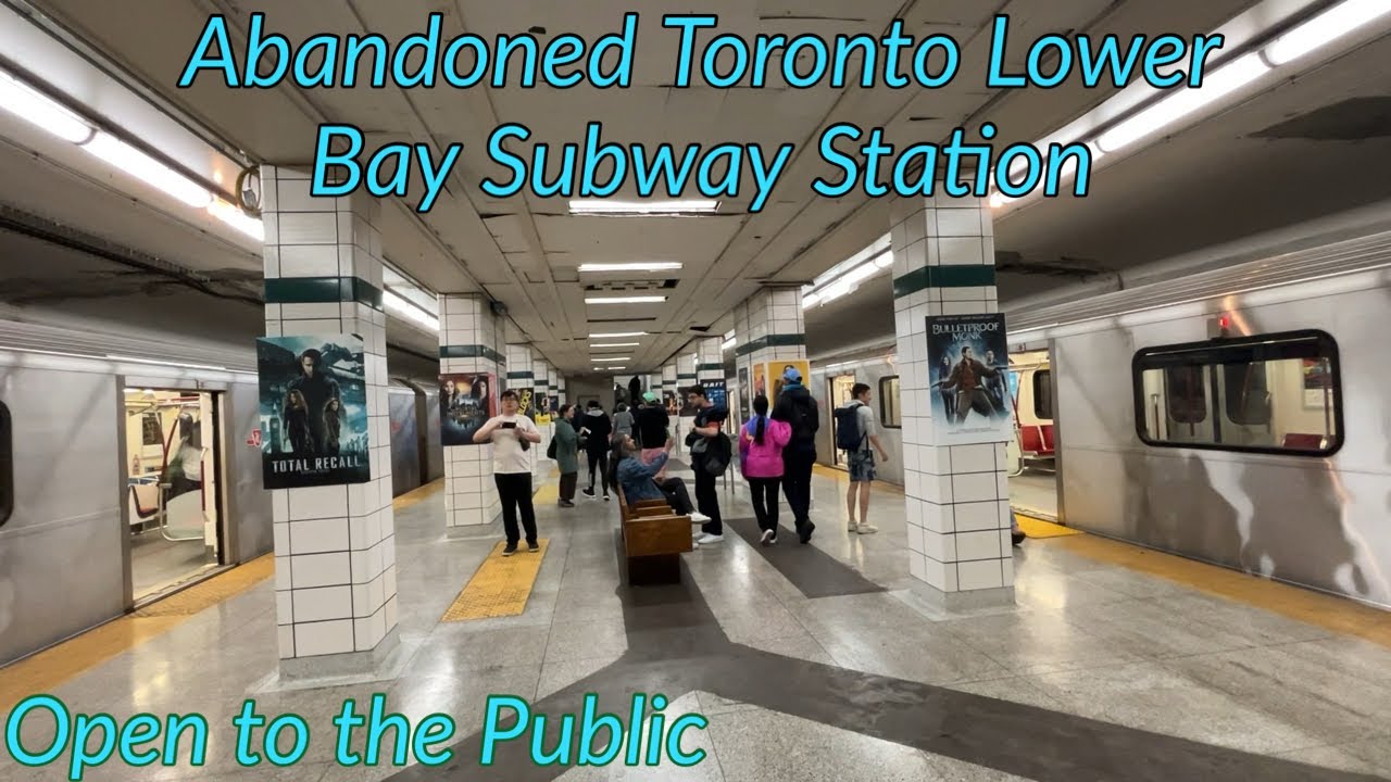 Abandoned Toronto Subway Station Revisited Two Years Later at Lower Bay 5/25/2024