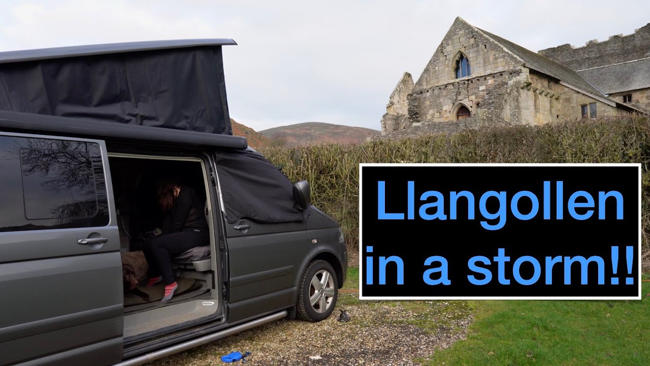 Storm Malik in a camper van! Vanlife North Wales