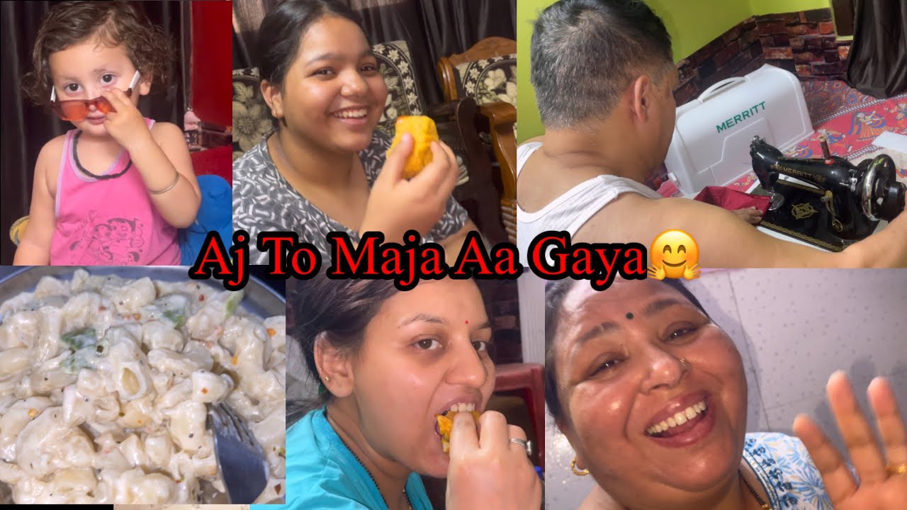 Shammu Ke Mundan Ka Invitation Bhii De Diya😍Papa Ne Chlayi Silayi Machine ll Saasbahuvlog ll
