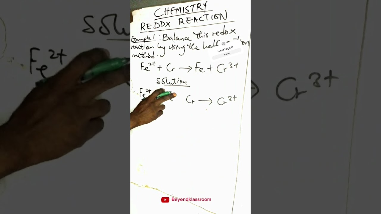 Chemistry made easy. REDOX REACTION  