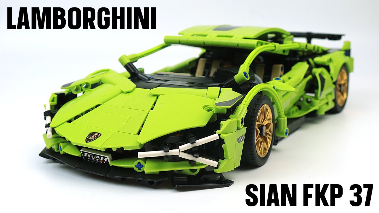 LEGO TECHNIC Lamborghini Sian FKP 37 - 42115 But from Aliexpress Lanborgini FK937 ASMR Speed Build