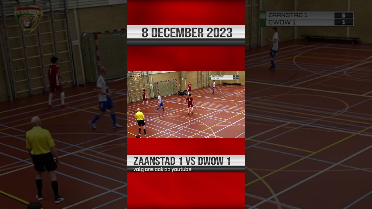 FC ZAANSTAD 1 vs DWOW 1 8 december 2023 RECAP 8DEC2023