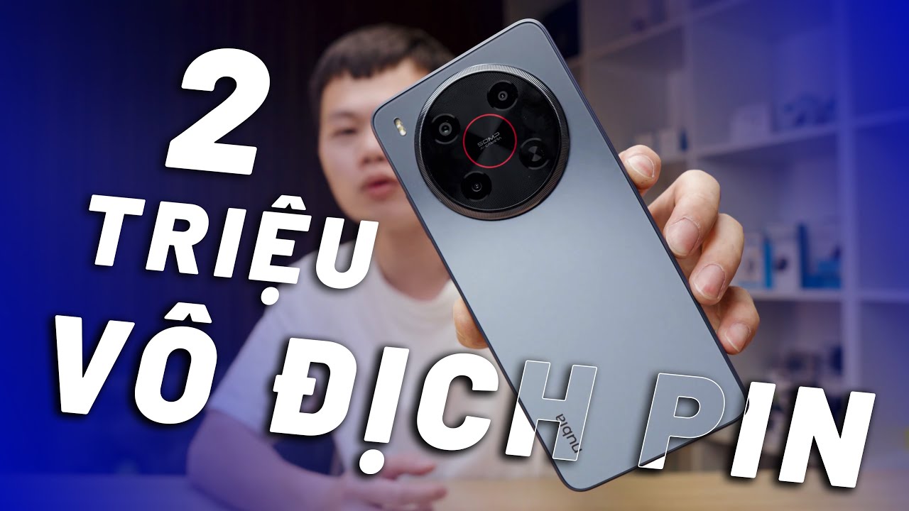 2 Triệu Điện Thoại Vô Địch Pin 6000mAh, Cấu Hình Khỏe Thiết Kế Đẹp!