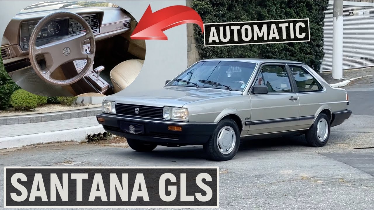 SANTANA GLS AUTOMATIC:  a versão topo de linha para 1988