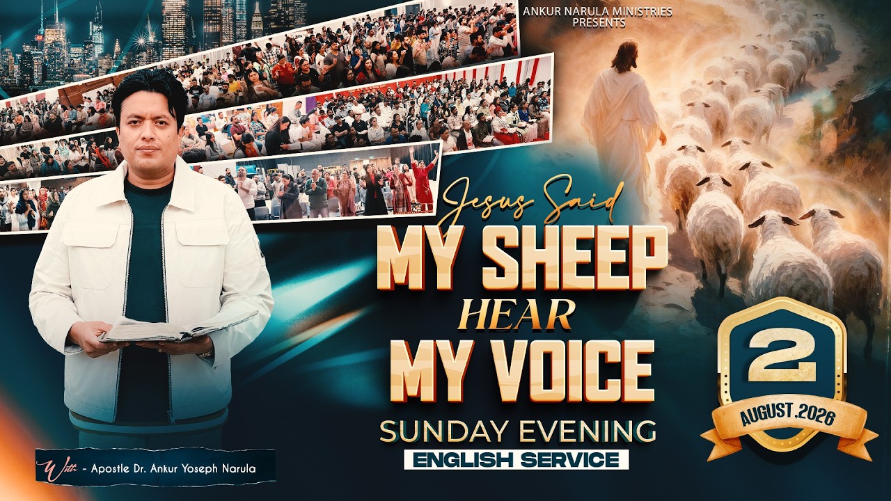 💫 SPECIAL SUNDAY EVENING ENGLISH MEETING । 02-08-2026 💫 #live @AnkurNarulaMinistries