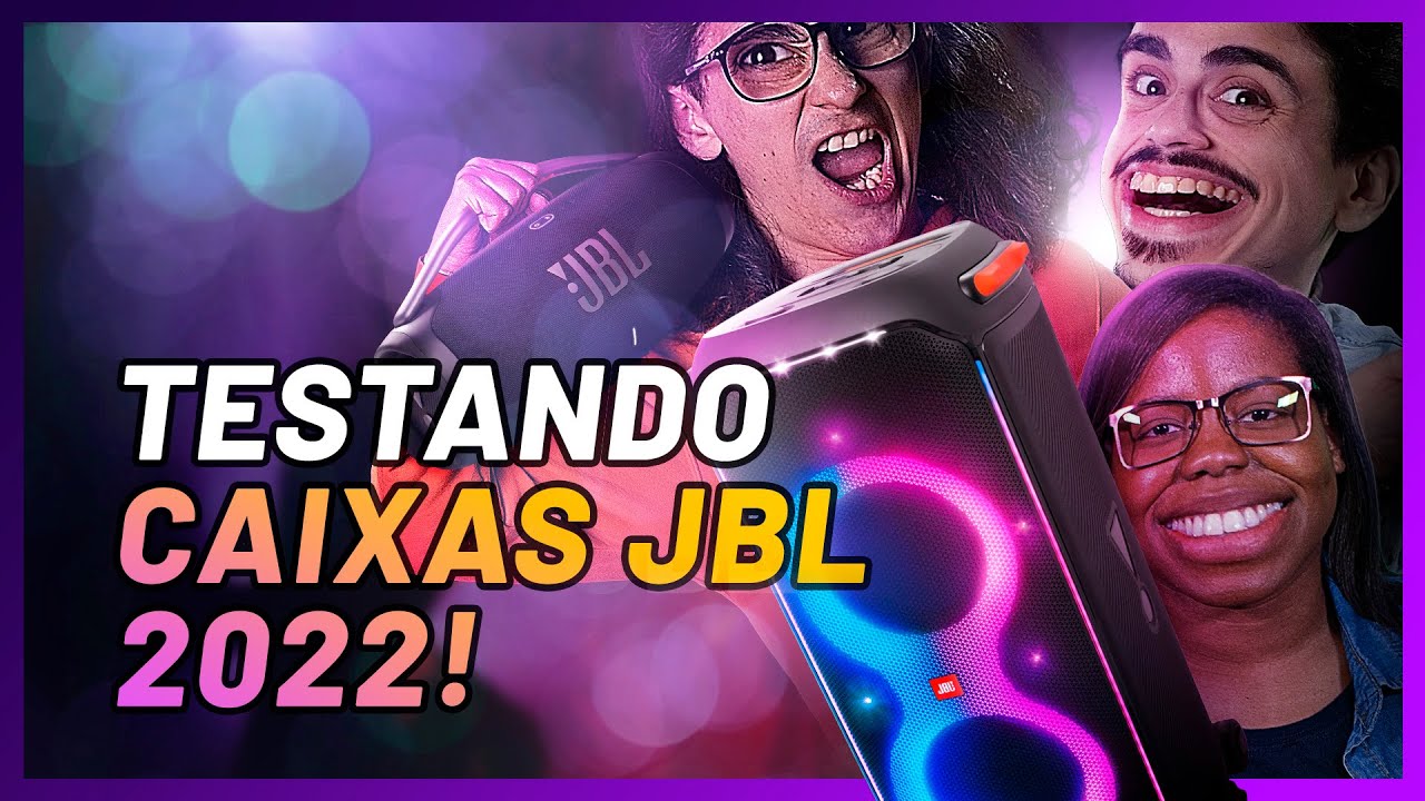 Testamos as caixas da JBL de 2022:  PartyBox 710, Boombox 2 e 3, Extreme 3, Charge 5, Pulse 4 e mais