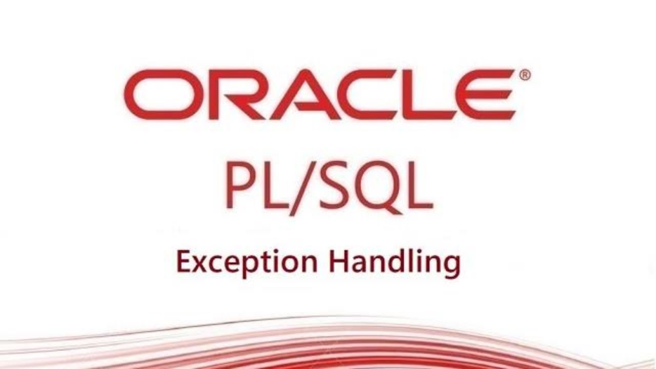 PL/SQL tutorial: Introduction to PL/SQL exception Handling in Oracle Database | What are Exceptions