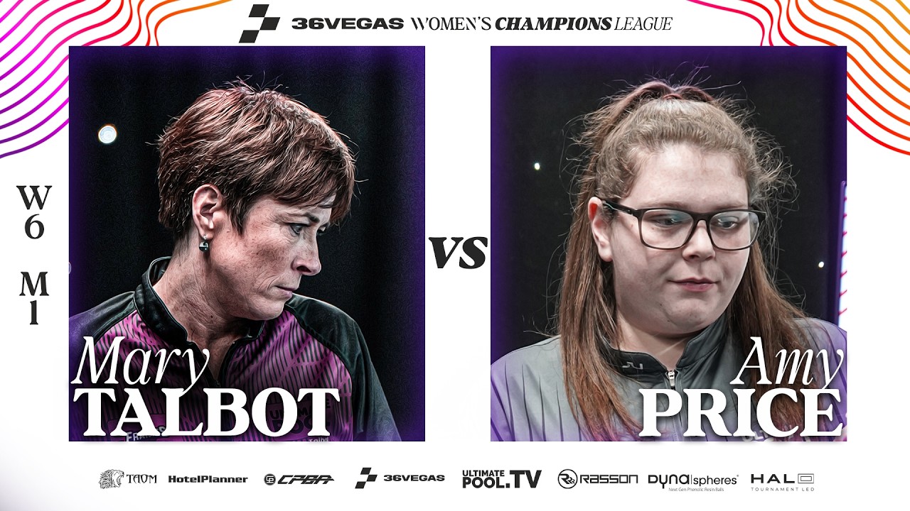 SEASONED v DEBUT PRO | Talbot v Price | 36Vegas Women's Champions League Week 6 Match 1